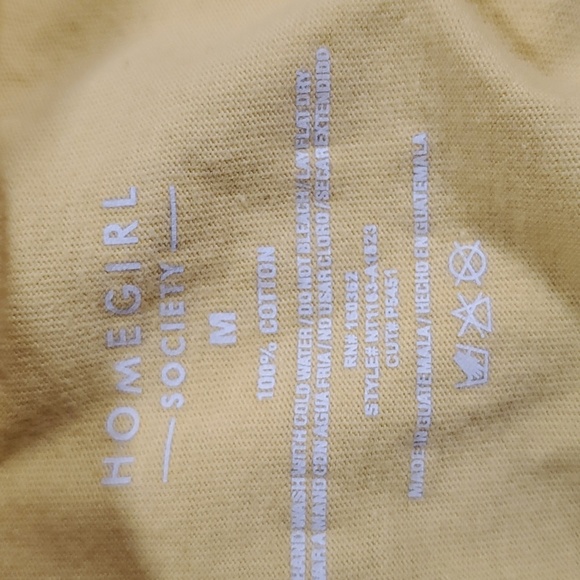 M,L Homegirl Society & Faded Rose Essentials S/S Tshirt - Picture 3 of 4